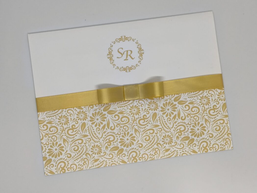 Convite de casamento "Samantha e Ranieri"