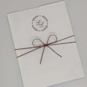 Convite de casamento "Luana e Lucas"